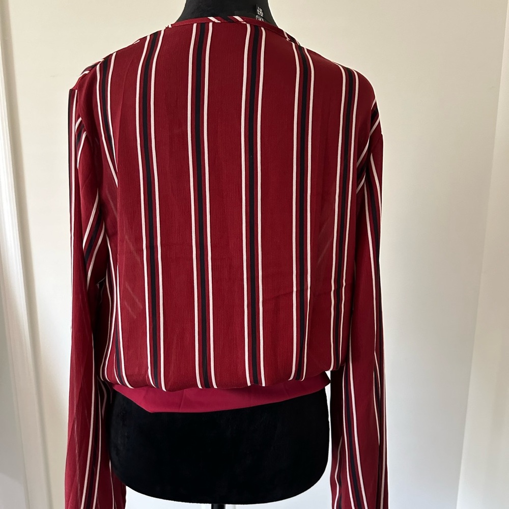Maroon blouse
